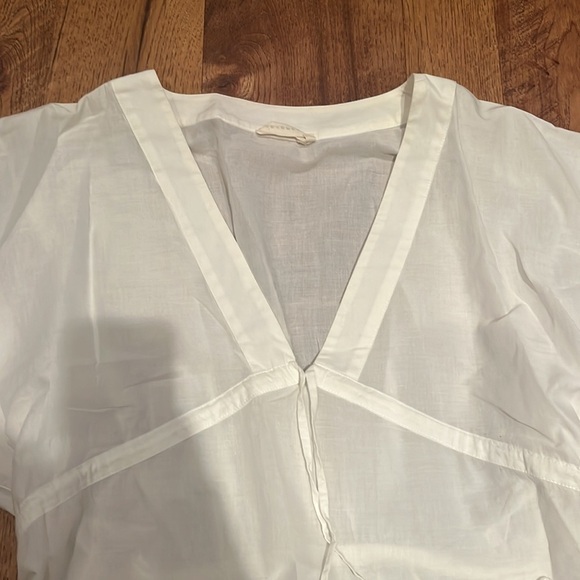 Oneonone Woman’s White Boho Dress Size 1/Small - Picture 2 of 7